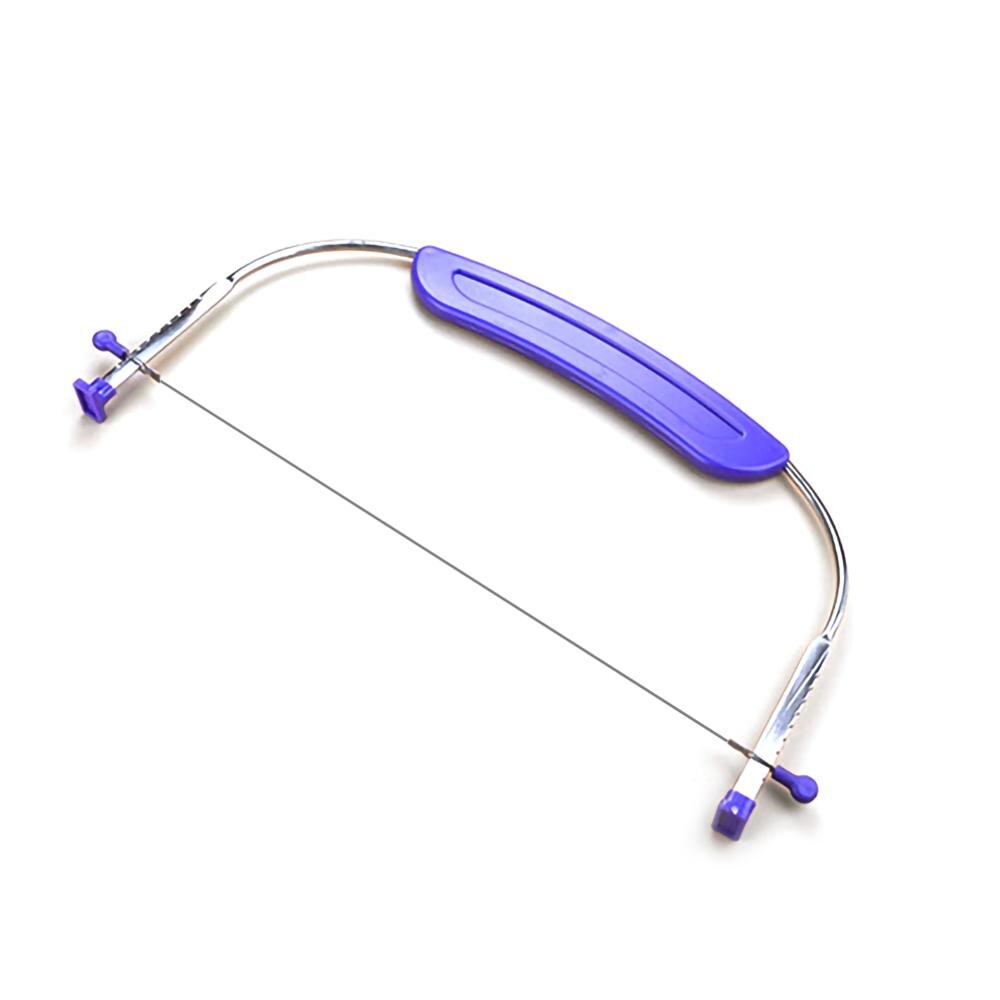 Wysokiej jakości nóż robić ciasta ze stali nierdzewnej regulowana piła robić ciasta w kształcie zęba stalowy przecinak robić drutu narzędzia kuchenne