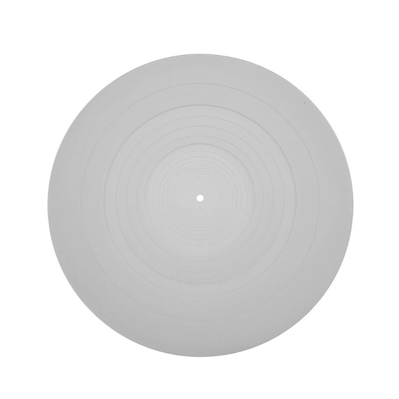 Anti-vibration Silicone Pad Rubber LP Antislip Turntable Platter Mat for Phonogr B03C
