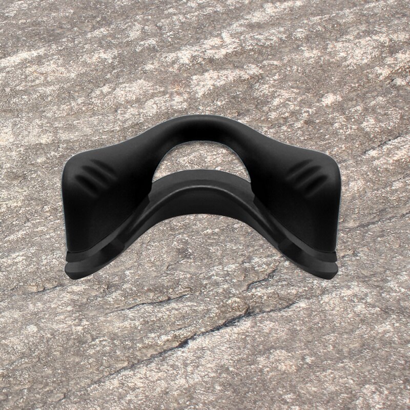 Eos siliconen rubberen vervangende neuspads voor oakley  m2 frame/xl  oo9212 oo9343 multi-opties: Zwart