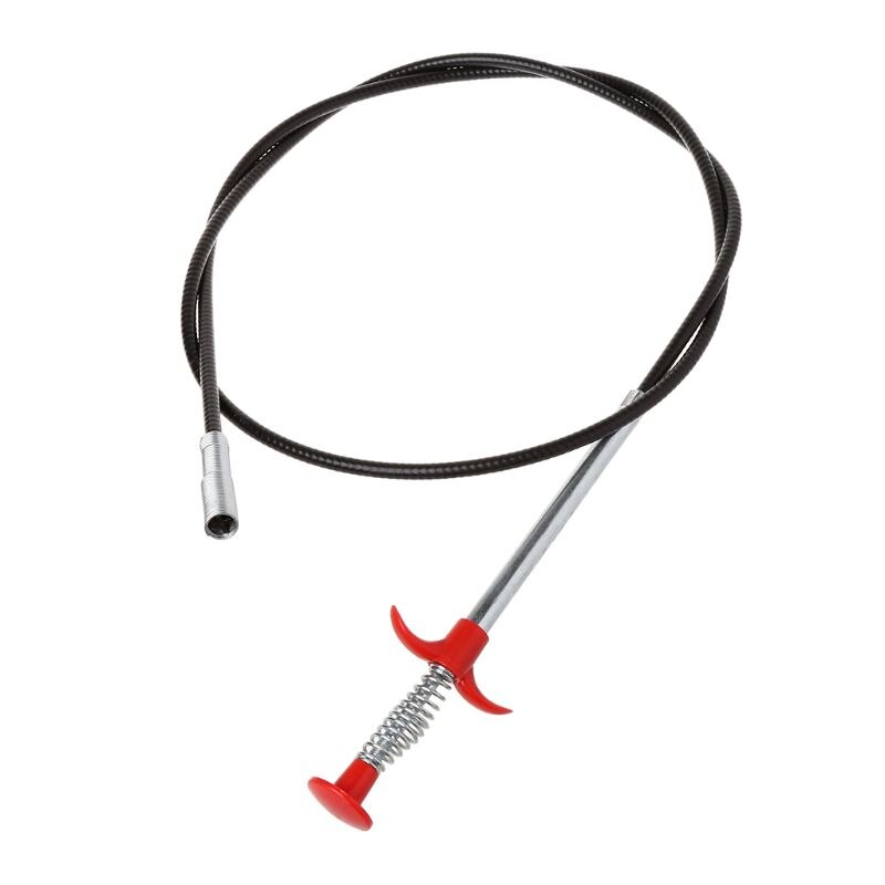 1 Pc Flexible Pick Up Tool Long Spring Claw Grip Toilet Kitchen Sewer Cleaning Supply