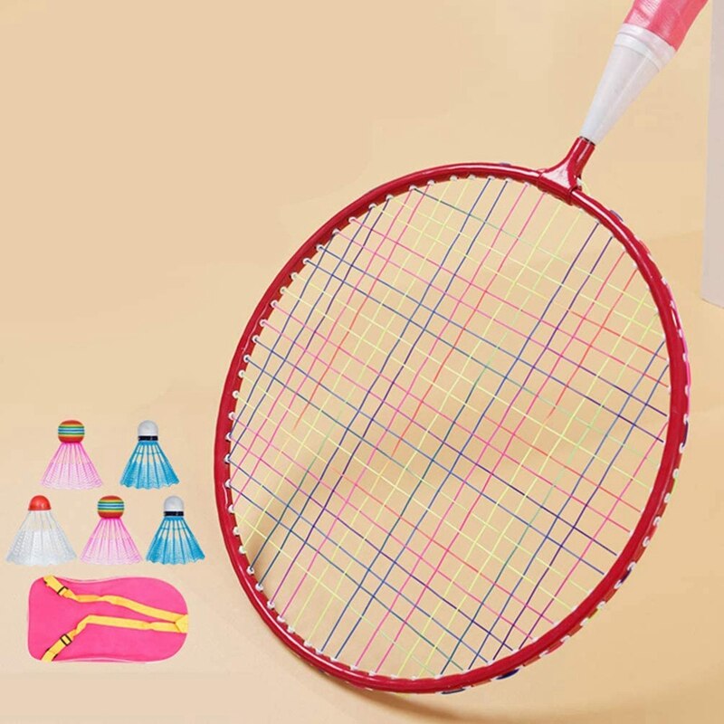 Juego de bádminton para niños, raquetas de deporte, raquetas de tenis Junior, juego de raqueta, juguetes al aire libre