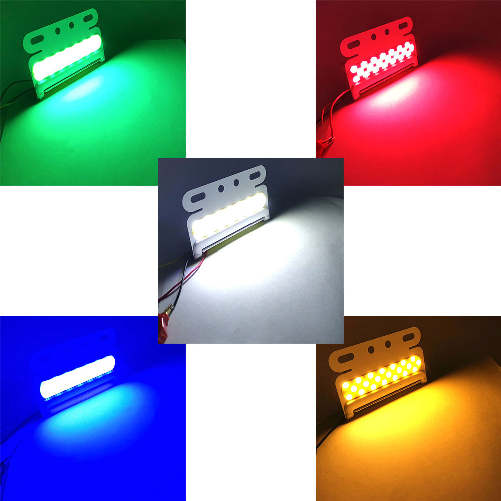24v led cob pære til lastbil drejelys signal lampe nat kørelys advarselsbelysning rød blå grøn hvid gul farve