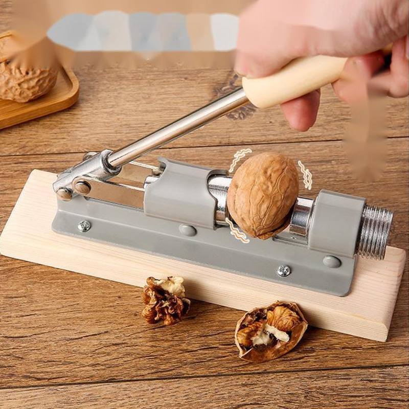 Manual Macadamia Nut Opener Nut Cracker Machine Walnut Duty Cracker Hazelnut Machine Kitchen Clamp Clip Tool