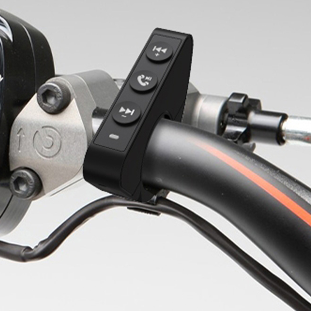 Bluetooth Motorrad Medien Fernbedienung Auto Motorrad Fahrrad Lenkrad Musik Spieler Drahtlose Medien Geschmack Wasserdicht