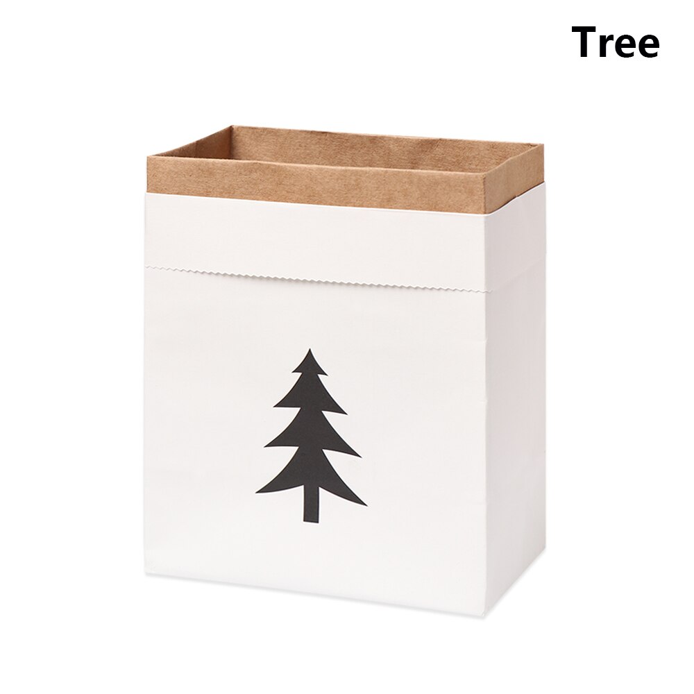 1PC nordisch Stil Schichten Doppel Kraft Papier Vase Dekoration Künstliche Blume Vase Blumentopf Wohnkultur Getrocknete Pflanze korb