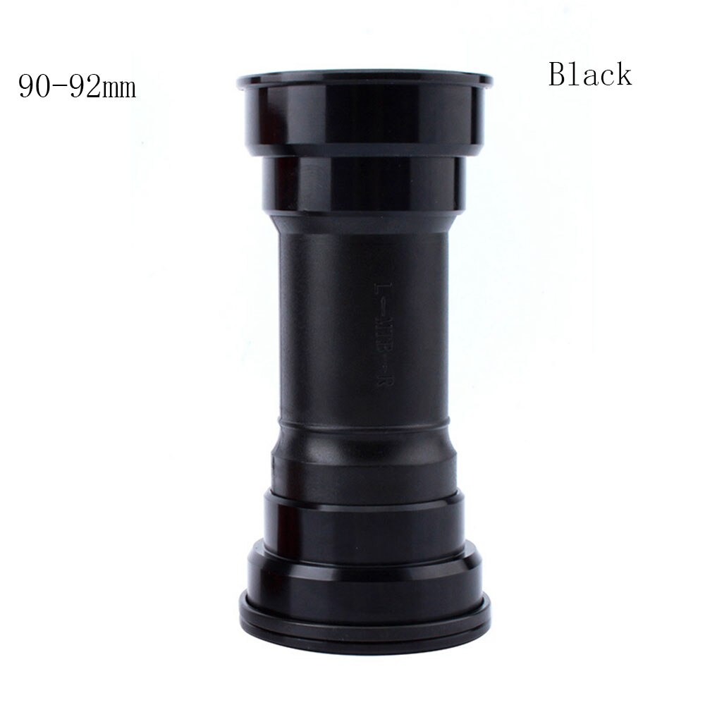Lager Trapas Schroef Type 68/73 Mm 90-92 Mm Fiets As Mtb Racefiets Trapas Waterdichte Cnc legering Bb: Black 90 92mm