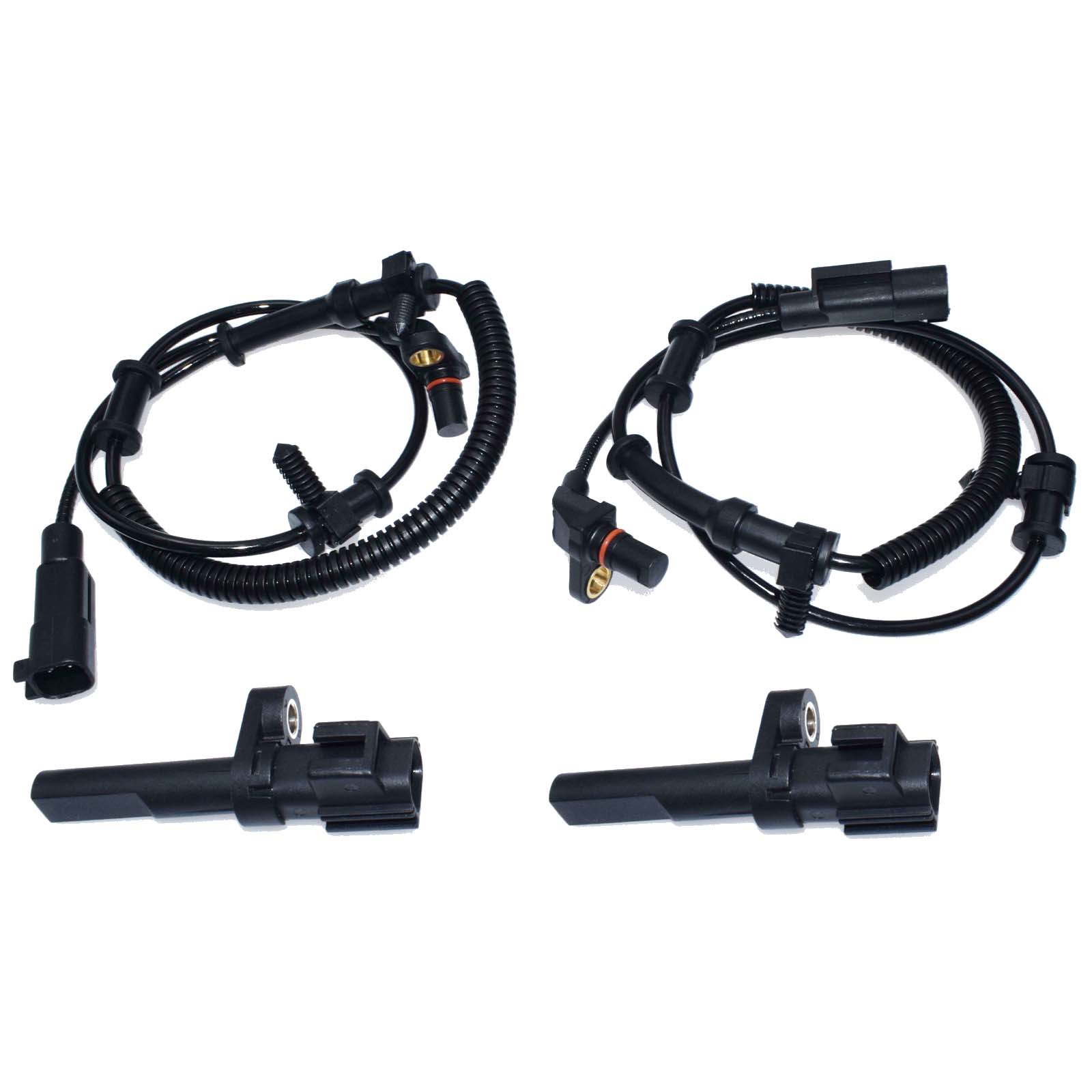 Front Rear Left Right ABS Wheel Speed Sensor For Dodge Ram 1500 2500 Durango 4.7L 5.7L 56028668AE 56028668AB 68060333AA: 1 Kit