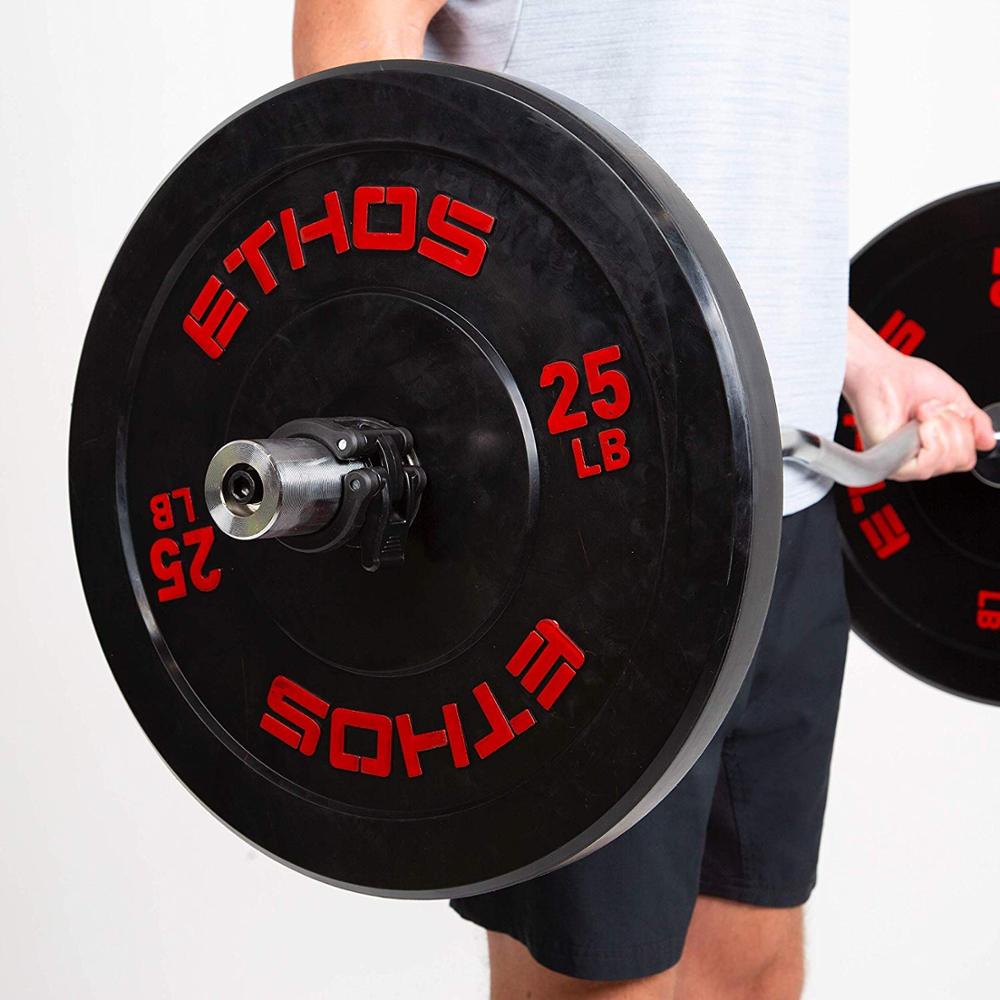 Quick release lock 2 "Olympic size barbell clamping collar is perfect for training