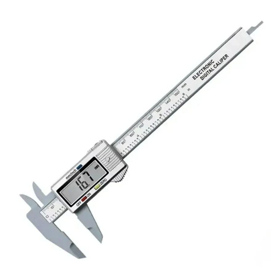 Plastic Caliper Pachometer Digital Caliper Electronic Ruler Vernier Digital Caliber Measuring Tool Digital Calibrator Micrometer: Orange