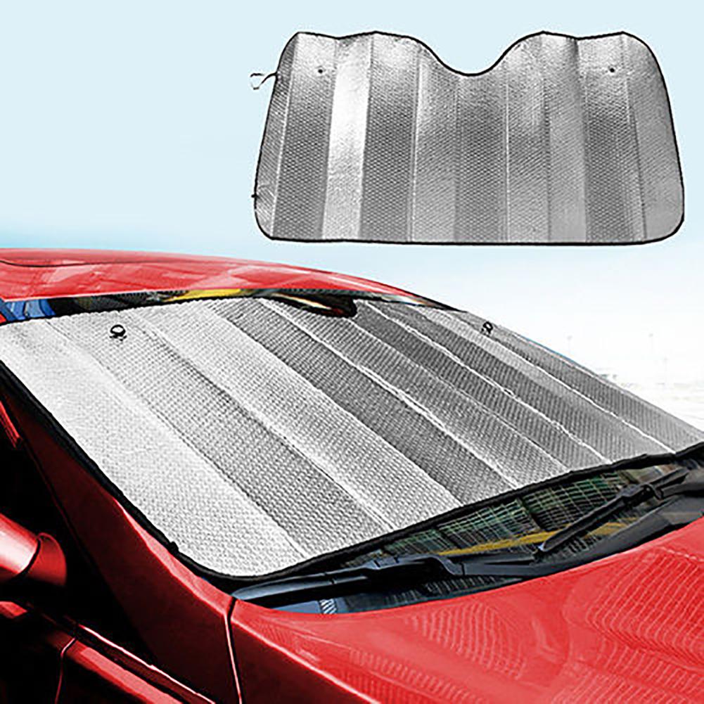 Zonnescherm Auto Zonnescherm Voorruit Anti-Uv Shield Zonnescherm Visor Aluminiumfolie Cover Auto Accessoires Автомобильные Товары