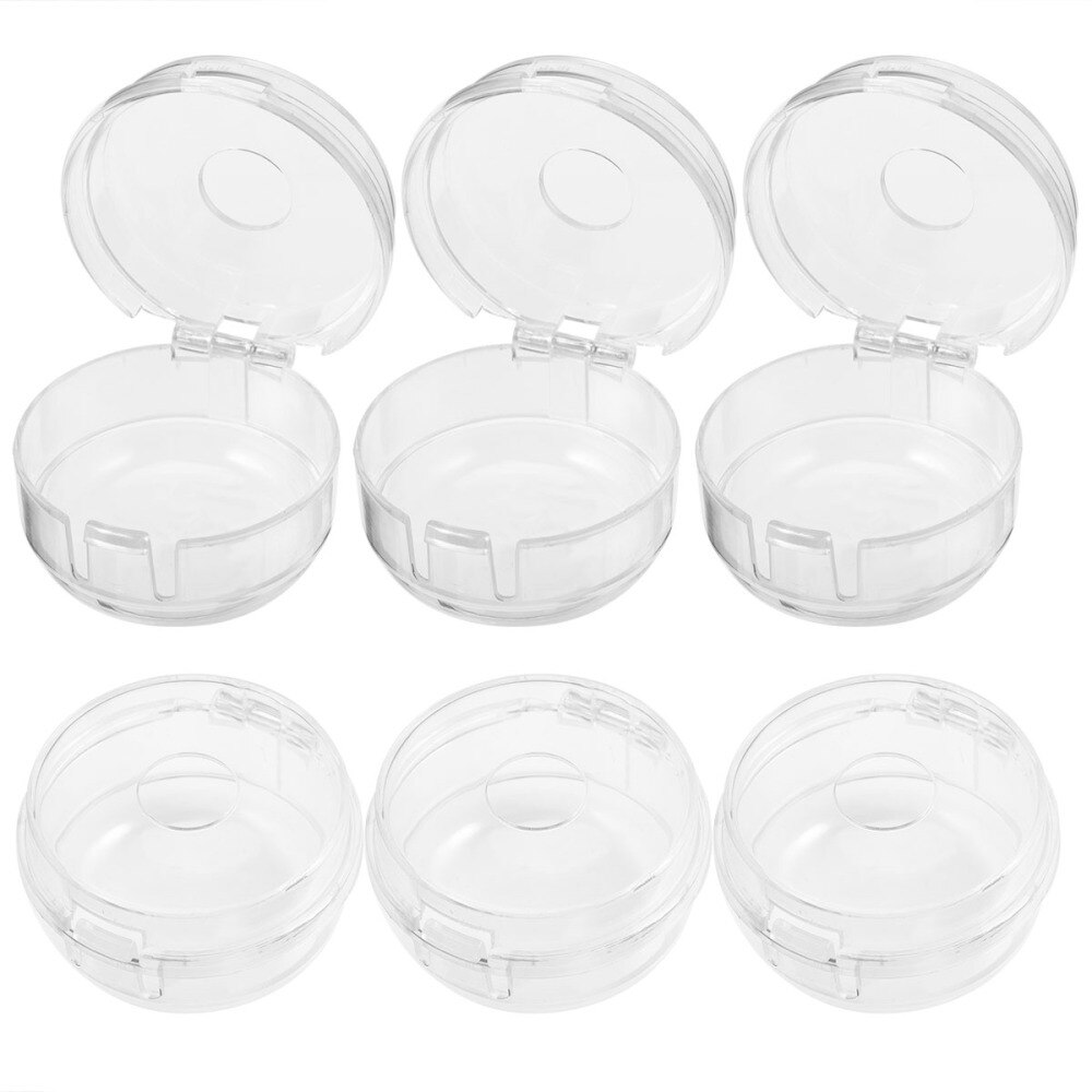 6Pcs Nuttige Praktische Duurzaam Kleine Eenvoudige Keuken Shield Gas Fornuis Schakelaar Cover Voor Thuis