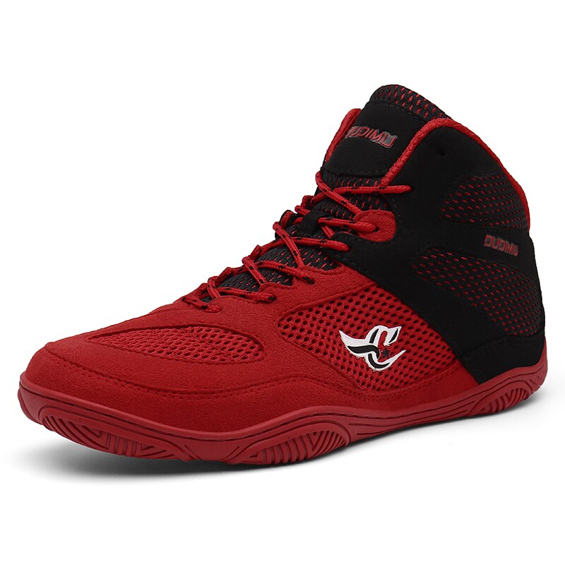 para Hombre Zapatos de lucha de boxeo zapatos transpirables zapatos vuelo boxeo zapatillas de deporte de malla de tamaño 37-46 lucha zapatillas de deporte: HeiHong / 8