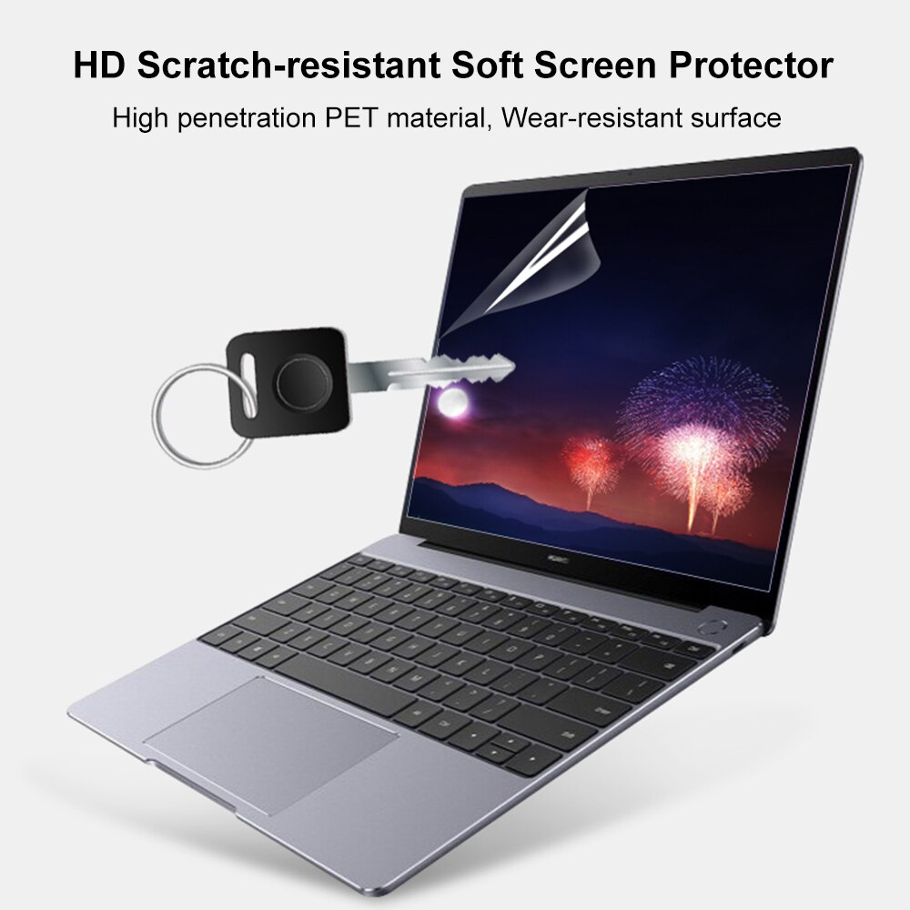 Screen Film Sticker for Huawei MateBook 13 14 D14 D15 X Pro 16 Plastic HD Screen Protector for Honor MagicBook 14 15