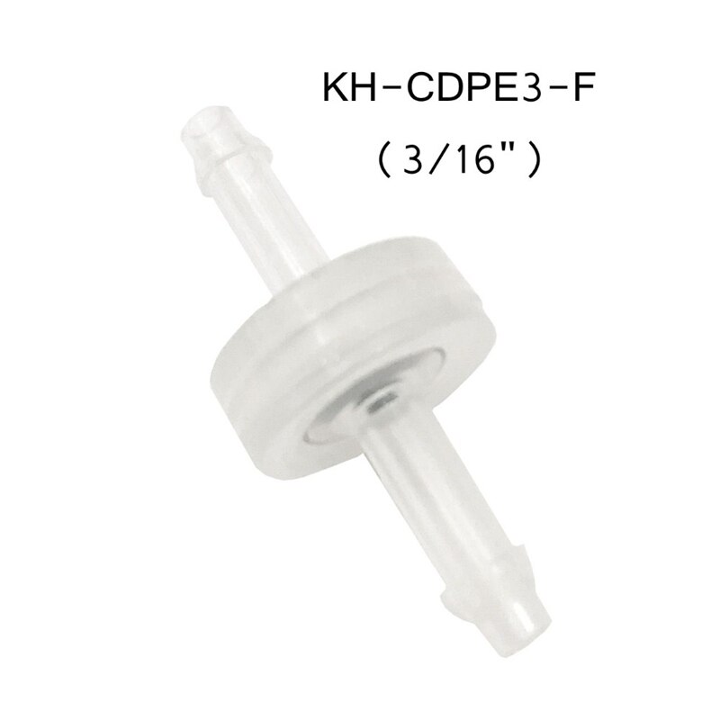 Livsmedelsventil pp plast backventil backventil 1/8 "  to 3/8 " ventil kh-cdpe-f-serien dgozone: Kh-cdpe 3- f