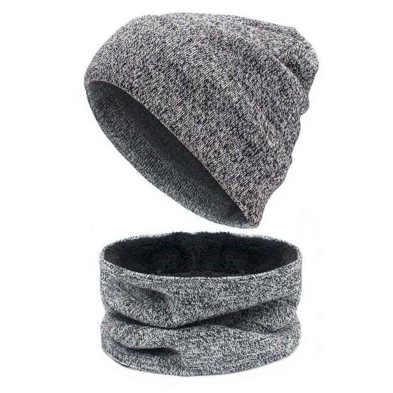 Pluss fløyels skjerf lue hanskesett varme luer berøringsskjerm hansker lue dame hansker sett luer gorras hombre panser caps menn: 9