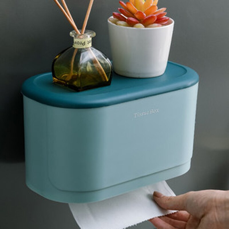 Originele Toiletpapier Doos Badkamer Toiletpapier Rack Roll Papier Doos Huishoudelijke Toiletrolhouder Papieren Handdoek Houder Gratis Punch