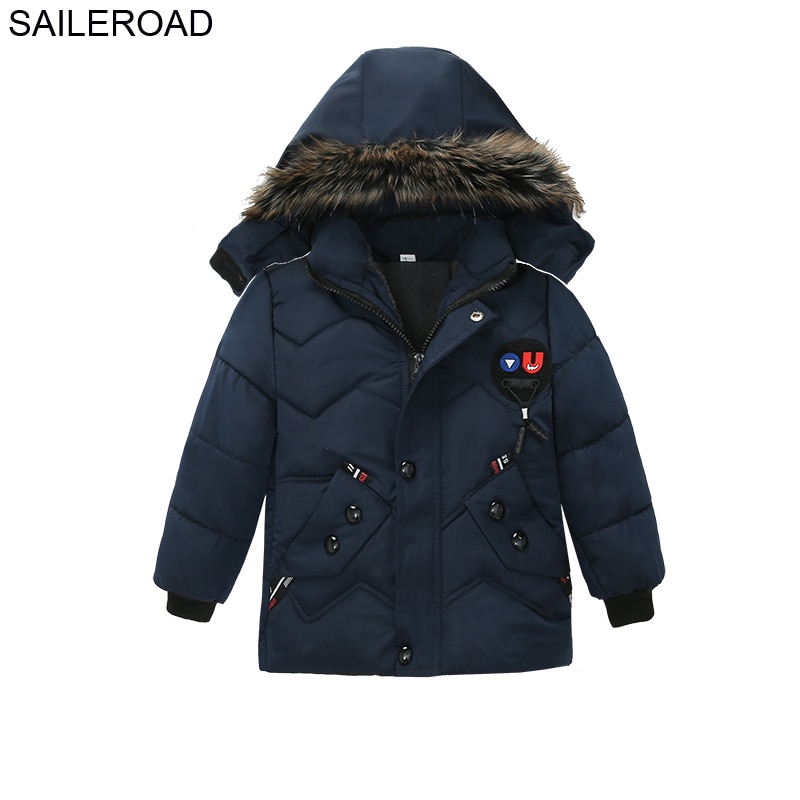 SAILEROAD – veste en coton pour enfants de 3 à 5 ans, manteau d'automne pour garçons