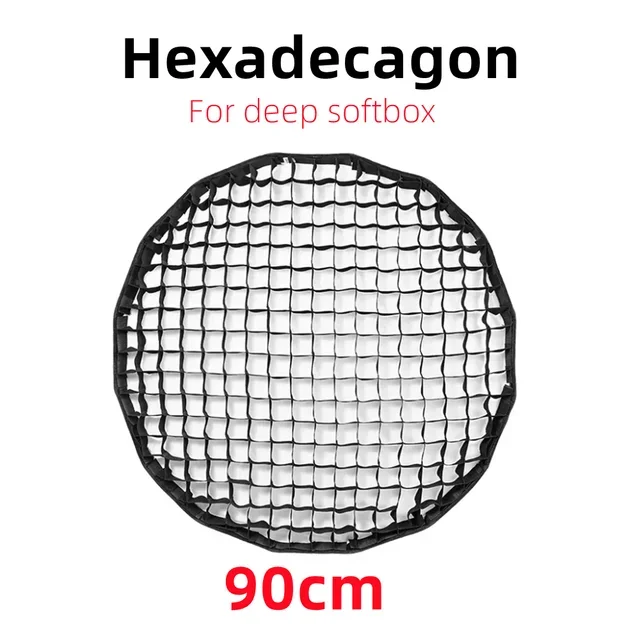 Honeycomb Grid For Octagon Square Rectangle Hexadecagon Deep Softbox 30* 40 50*70 55 60 65 80 22*90 95 80*120 140 35*160cm: Lavender