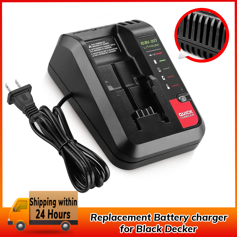 Voor Black Decker Oplader Li-Ion Batterij Oplader Porter Kabel 10.8V 14.4V 18V PCC690L L2AFC FMC690L FMC688L 686L B & D