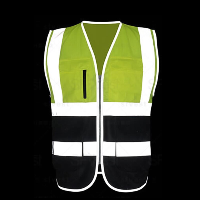 SFVest waistcoat for construction transportation warehouse worker vest reflection reflective safety vest company logo printing