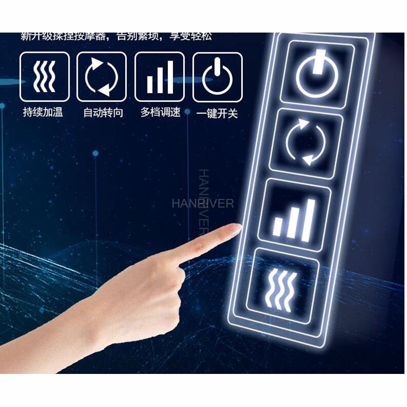 Massage shawl, beat, heat, knead, knead and massage household massage back, shoulder, neck, waist and leg multi-function vehicl