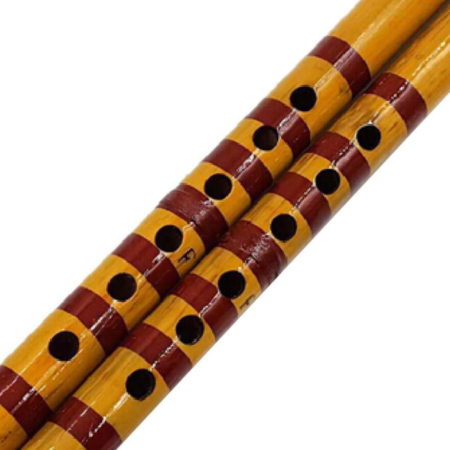 Beginner F Key Bamboefluit Chinese Wind Muziekinstrument Met Rode String