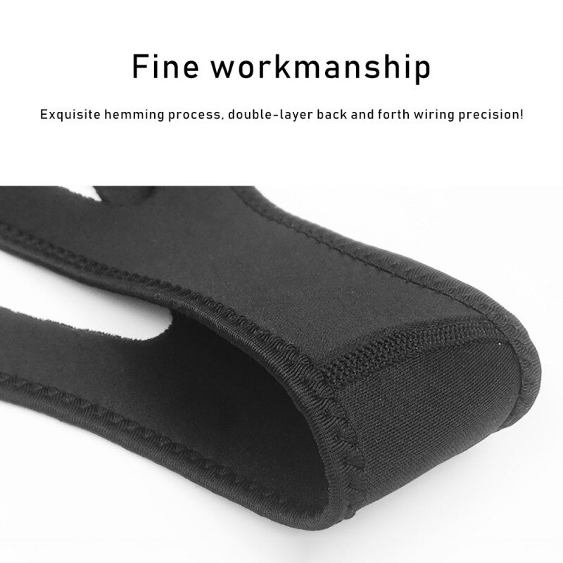 1pc Shin Guard Solid Black Triangular Anti-snoring Belt Chin Dislocation Fixed Headband Edging Sports Accessories Gear