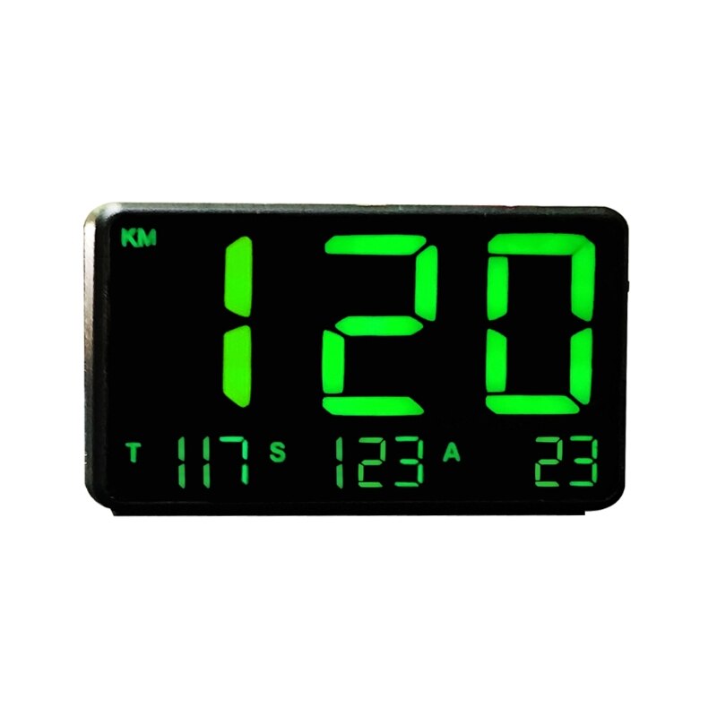 C80 Digital Car HUD Head Up Display GPS Speedometer Speed Meter Overspeed Warnin