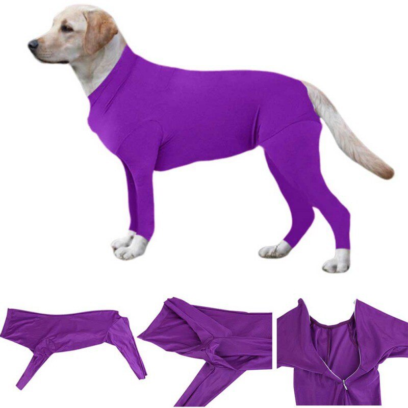 Post Operatieve Bescherming Herstel Lange Mouwen Bodysuit Jumpsuit Voor Honden Care Pak Jumpsuit Shirt Pyjama