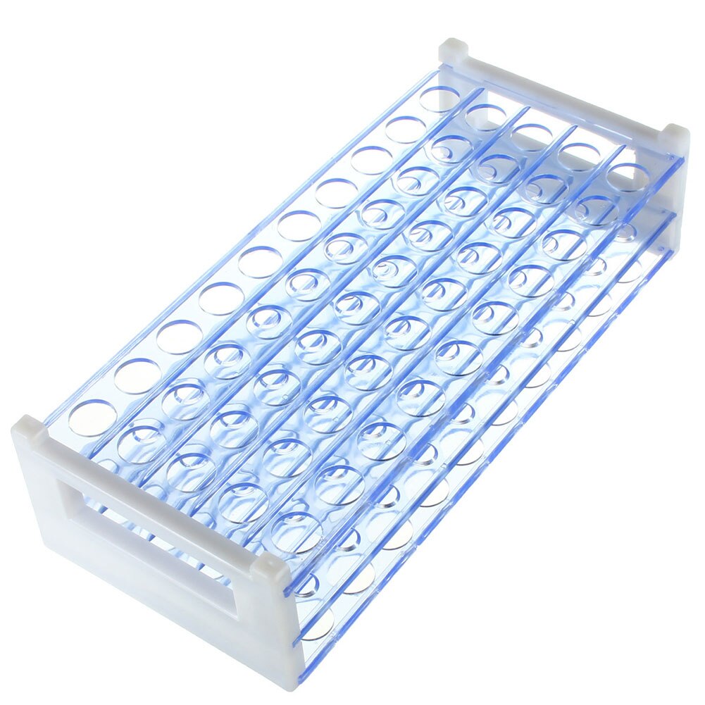 Plastic Centrifuge Test Tube Stand Holder Bracket Rack for 12-13MM Test Tubes 50 Hole Positions