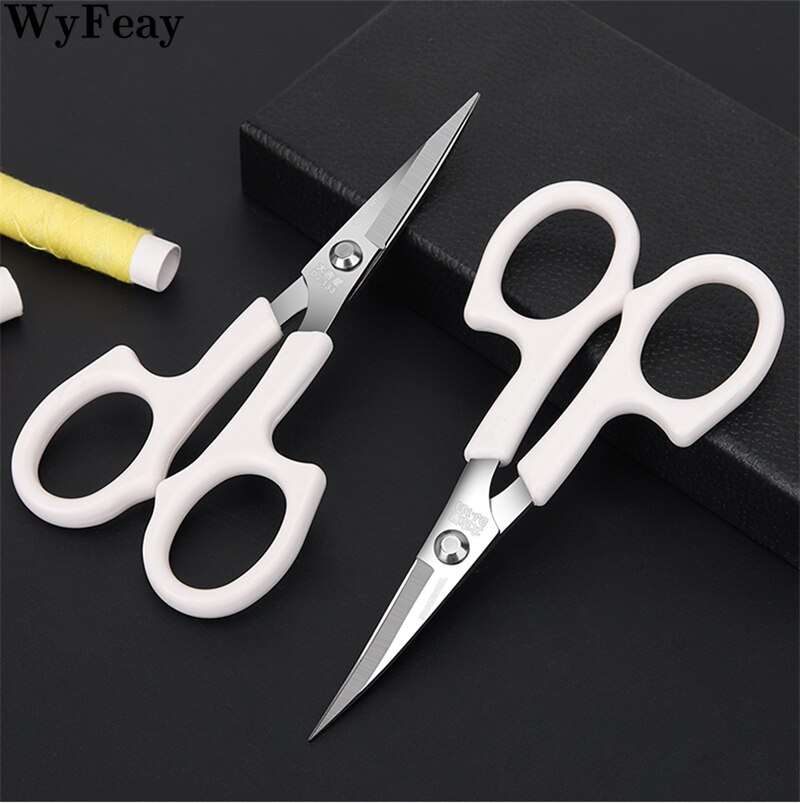 Curved Scissors Embroidery Cutting Head Up Scissor Angled Fabric Cross Stitch Tailor Scissor Tools Sewing Handicraft Accessories