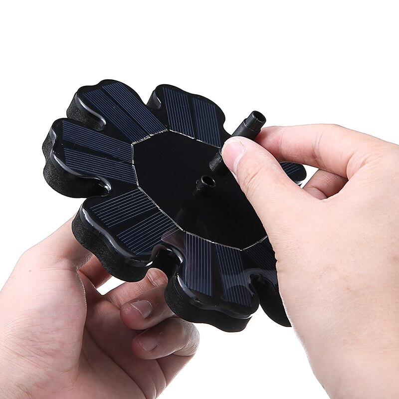 Solar Garden Fountains Mini Garden Fountain Pump Waterfalls Power Solar Bird Fountain Powered Water Pump Garden Decoration