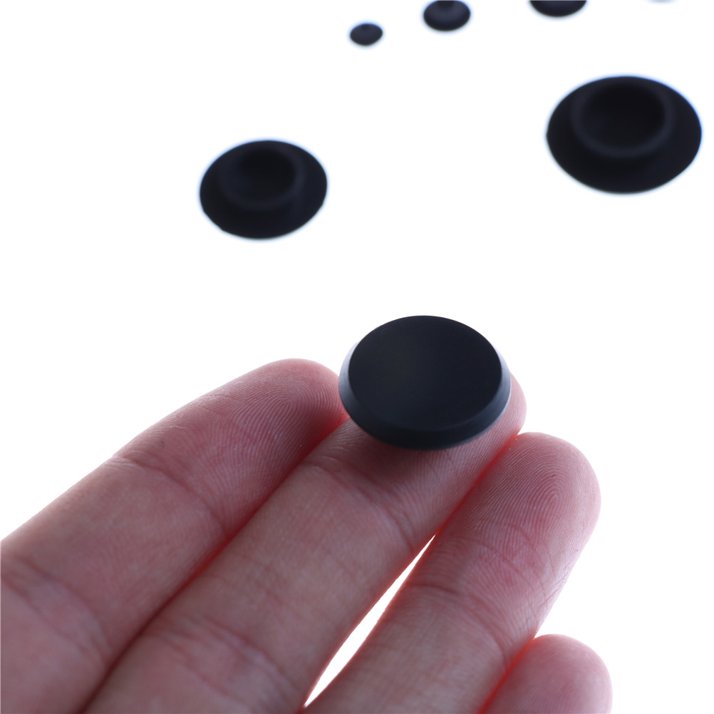 10PCS M5-12 Praktische Schwarze Innensechskant-Abdeckkappen Befestigungselemente Schrauben Inbusschraube Schraube Mutter Rundkopfschutz
