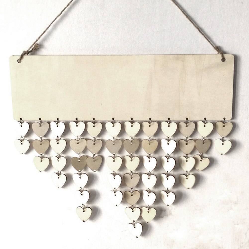 DIY Birthday Date Reminder Board Perpetual Wooden Craft Event Calendar