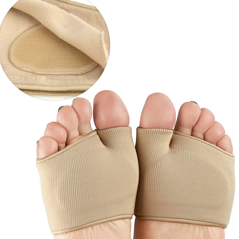 Mittelfußpolster, elastisch, atmungsaktiv, Vorfußkissen, halbe Einlegesohlen, Fußschmerzlinderung, feuchtigkeitsableitend, orthopädische Gesundheitsfürsorge