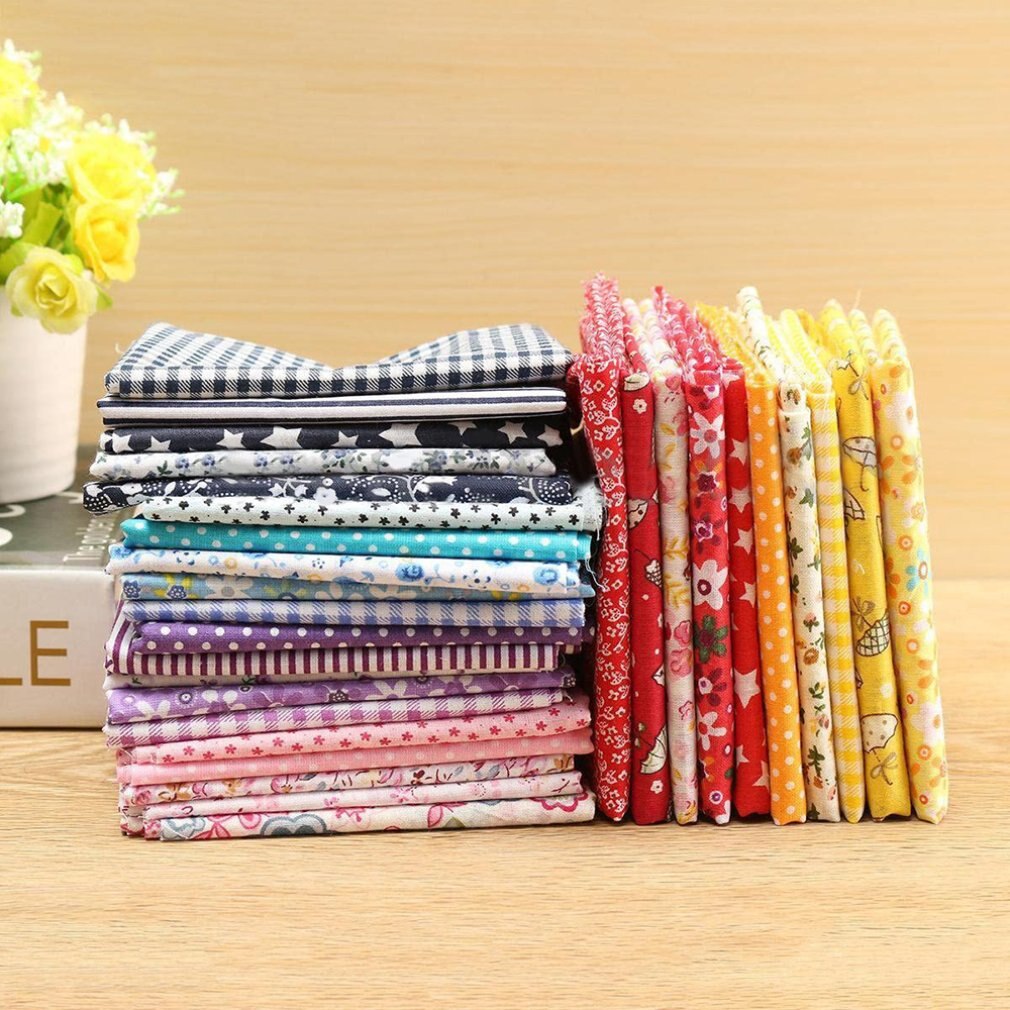 DIY handmade patchwork small floral fabric Cotton Clothes Handicrafts Knitting Indoor decorations Home use