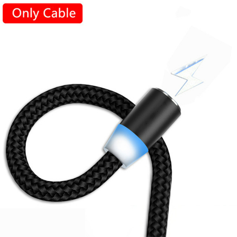 doprowadziło magnetyczny kabel USB 2.4A szybkie ładowanie typ C kabel magnetyczna ładowarka ładowanie danych kabel mikro USB kabel robić telefonu komórkowego kabel USB: Złota