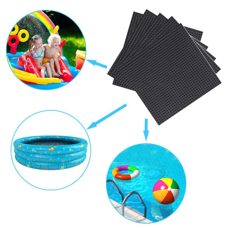 15pcs Trampoline Patch Repair Kit 4 x 4 in Rectangular Trampoline Mat Repair Set For Tear Or Hole Fixing Trampoline Accessories