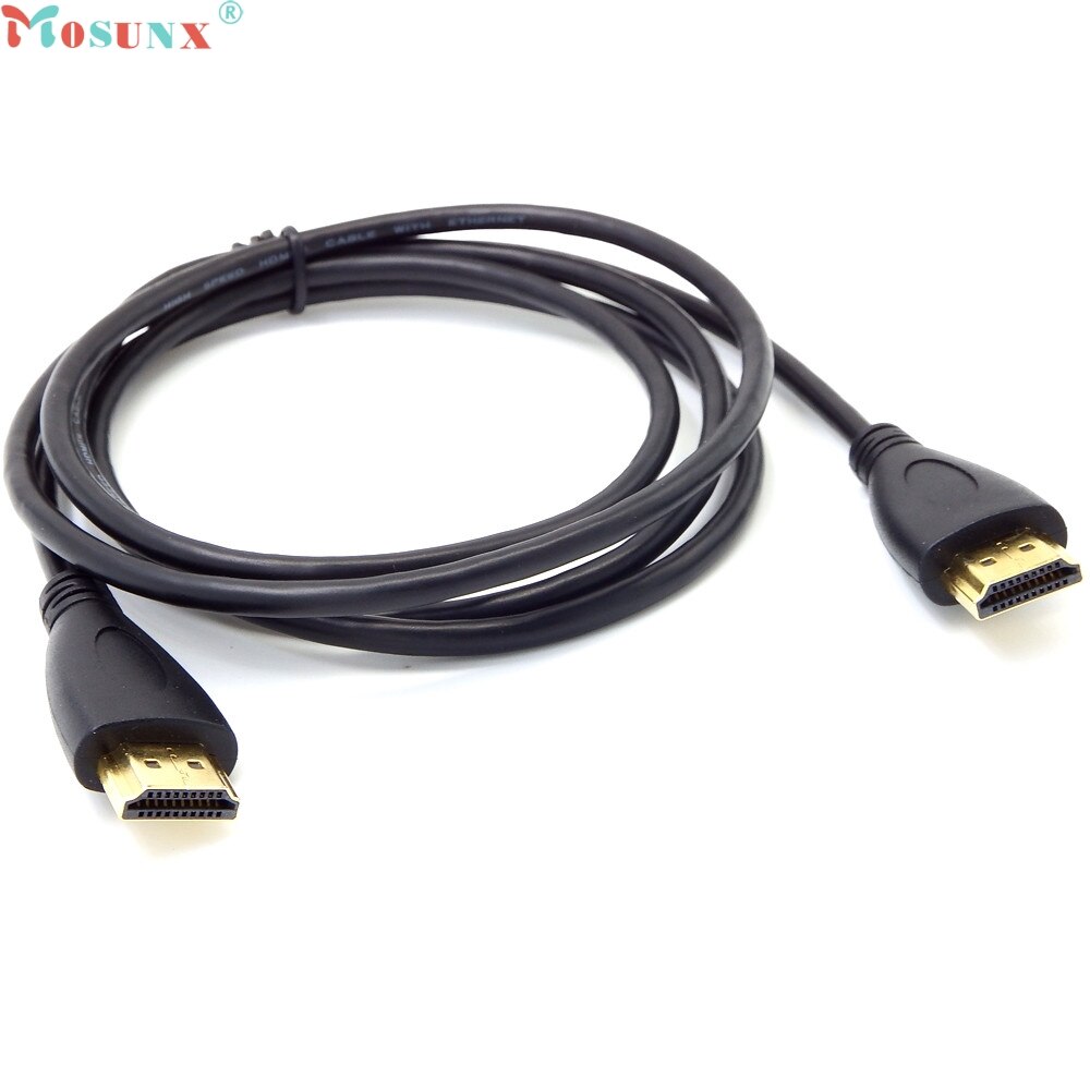Mosunx Simplestone 1M 4K Hd Hdmi Kabel Ultra Hoge Snelheid 3D Hdmi V1.4 Kabel Met Ethernet Audio Return kanaal 0220