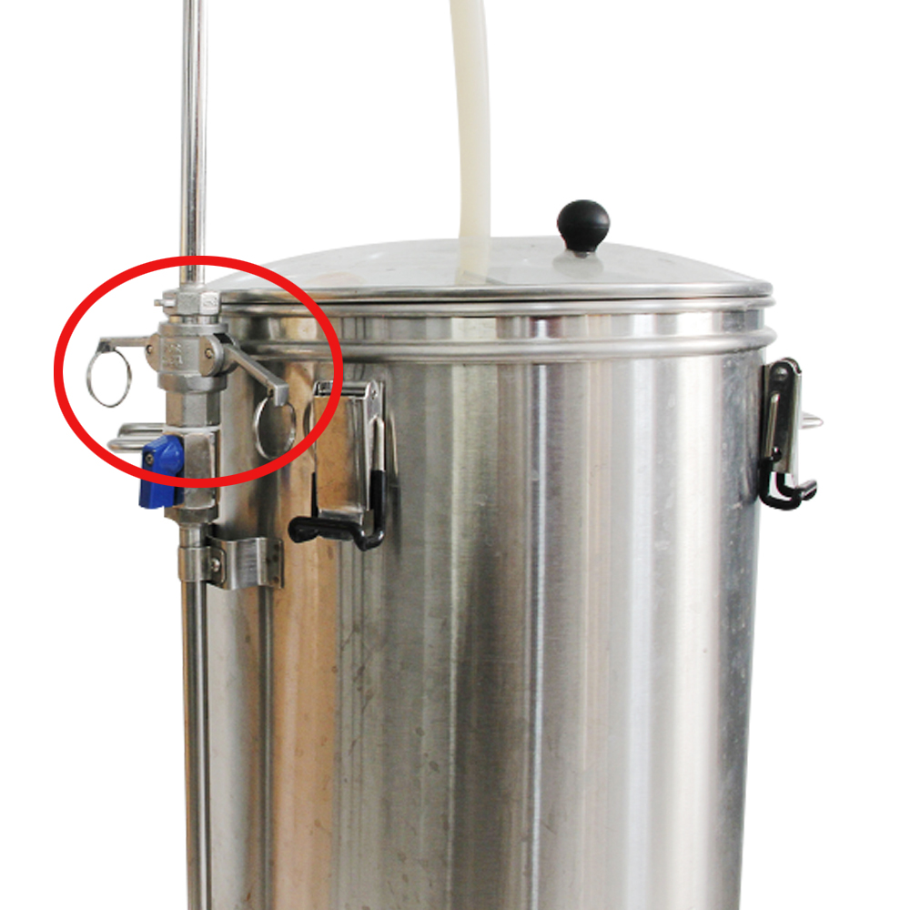 Kegland SS Camlock - Type D Female x 1/2inch BSP Female