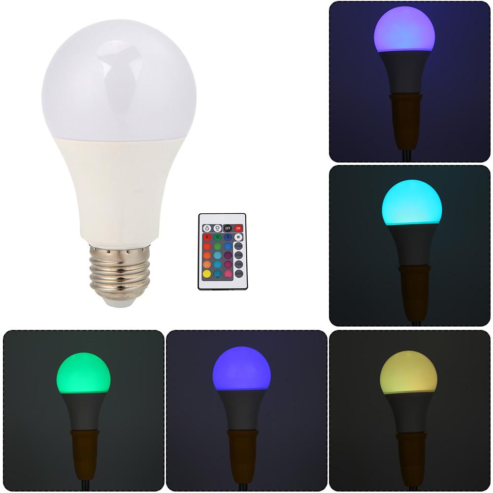 E27 Veranderende Rgb Magic Led Lamp 100-240V 5W Rgb Led Lamp Spotlight Mini Energiebesparing meerdere Kleuren Veranderen