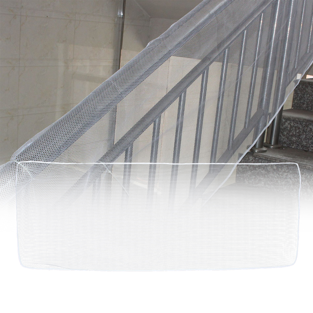 Red de Seguridad para escaleras para niños, barrera de protección, vallas para balcón, vallas para bebés, Red de decoración para escaleras