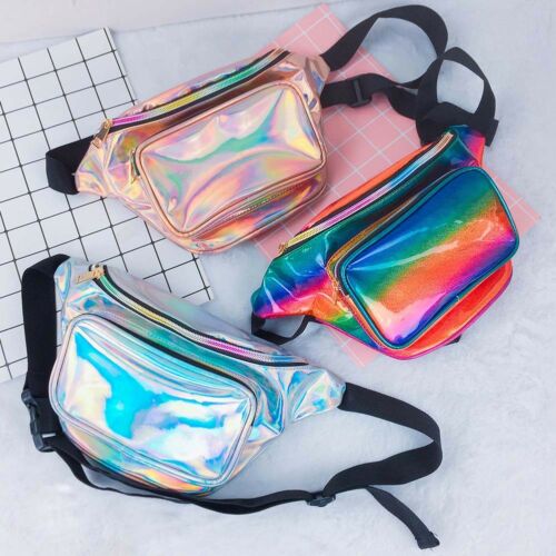 Omkeerbare pailletten glitter heuptas heuptas heuptasje handtas portemonnee reisorganizer