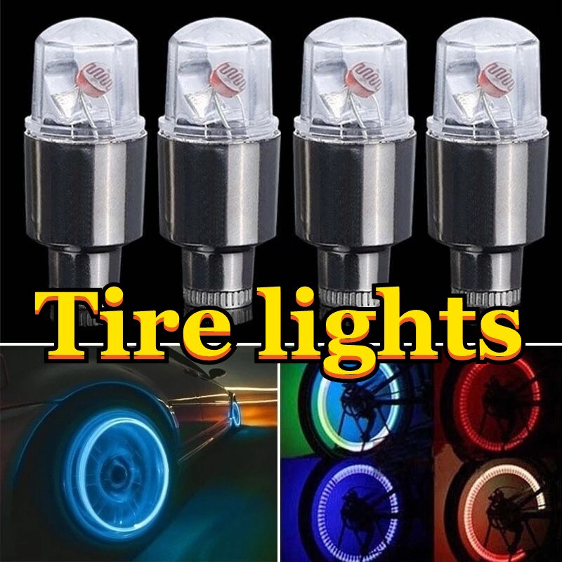 2 Stuks Multicolor Auto Batterij Licht Sensitiv Waterdichte Neon Led-Flash Lamp
