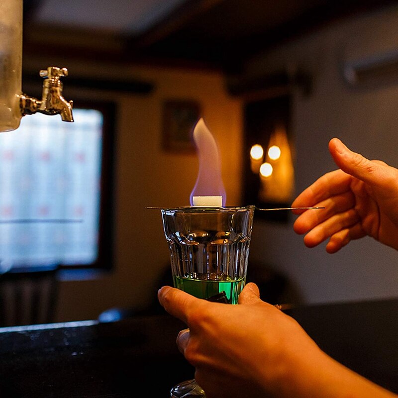 2 kawałki absyntu łyżki, absynt ze stali nierdzewnej koktajle łyżka zestaw robić robienia gotyk absynt fontanna łyżka kroplownik