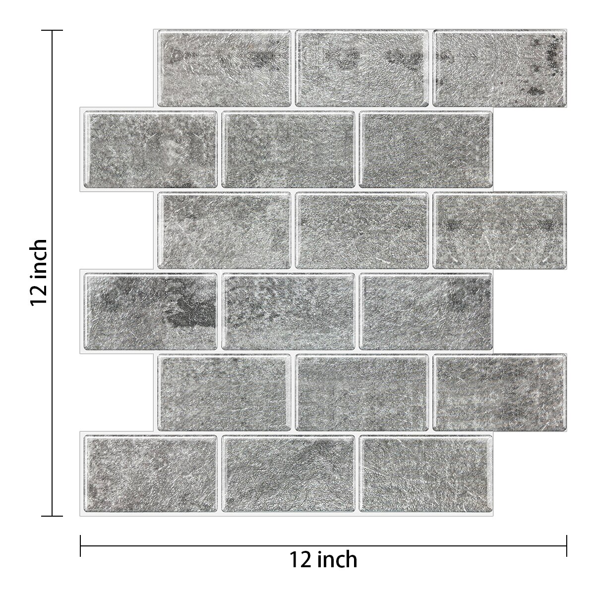 2mm Strong Adhesive Premium Kitchen Wall Tiles Kitchen Backsplash Wall Sticker: VP107