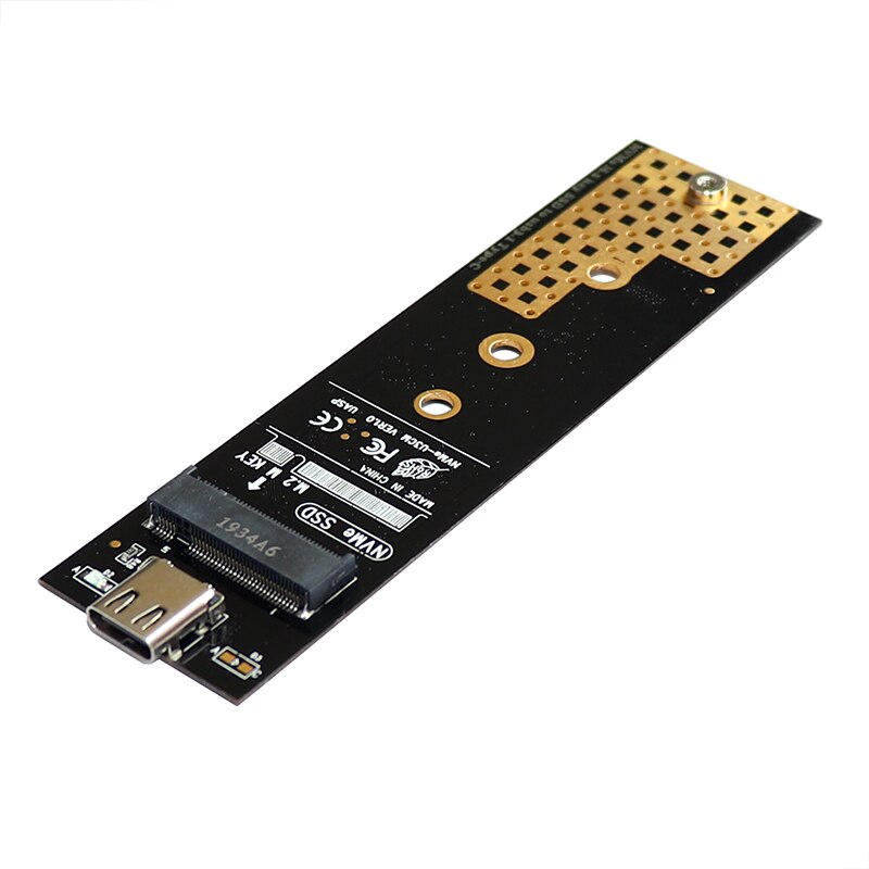 NVME USB 3,1 Adapter fallen nvme ssd m.2 zu usb Adapter m2 USB 3,1 gehäbenutzen für m2 2280 2260 2242 2230 SSD Chip RTL9210 NEUE