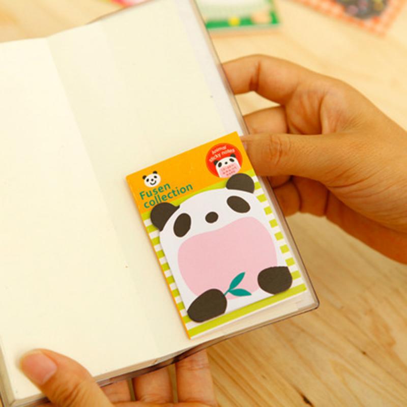 Sticky Notes Cute Post-it Sticker N Times Label Sticker Bookmark Memorandum Note for Children Students School Supplies