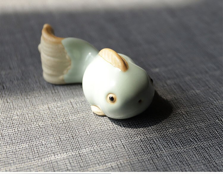 1 stuk Chinese Keramische Borstel Penhouder Kalligrafieborstel Rack Pen Houder Keramische Thee Huisdier: A