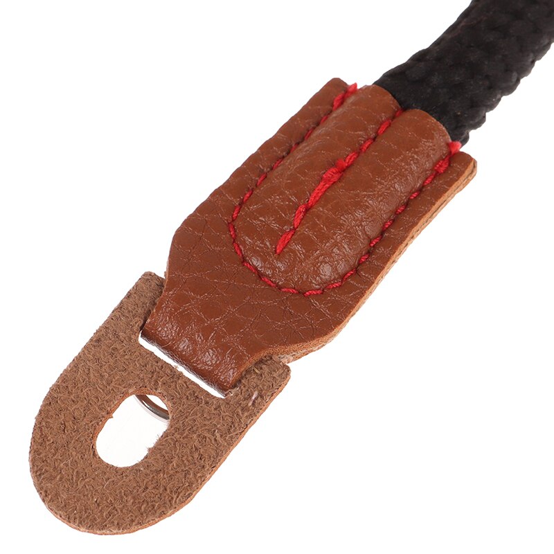 1Pc Universal Cotton Rope Camera Neck Strap Vintage Shoulder Strap Leather Wrist Lanyard